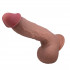 Dildo con pelle scorrevole 19 x 4,5 cm. - 4